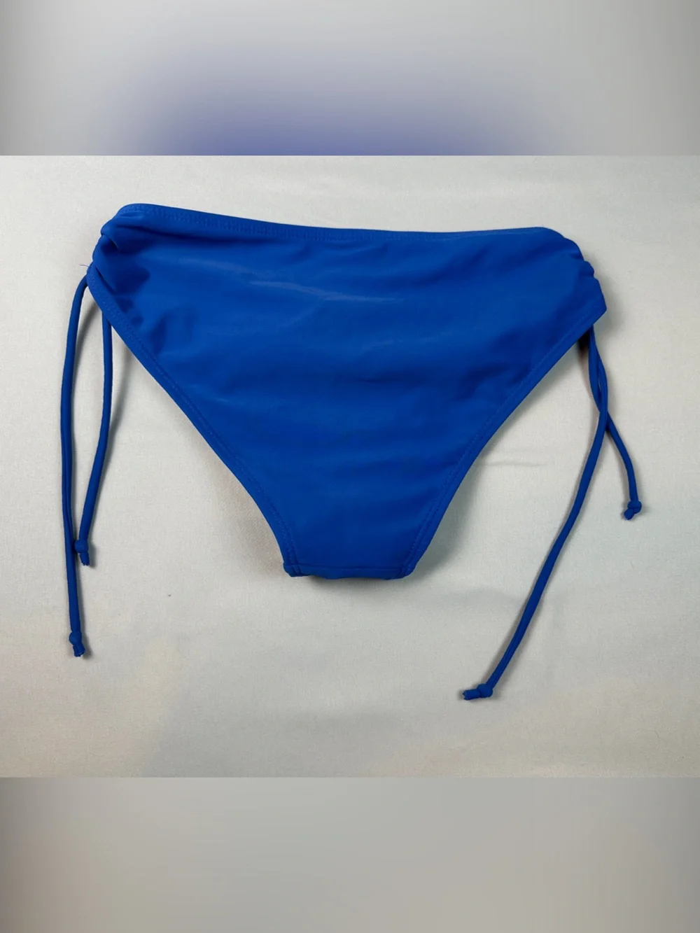 Girls Royal Blue Swim Bikini Bottom Side Ties Medium